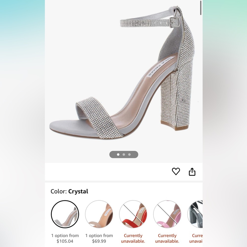 Steve Madden Diamond Wedding Heels